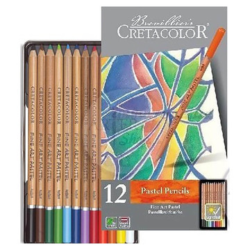 Пастельные карандаши CRETACOLOR 12, 24, 36, 48, 72 цвета