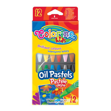 Масляная пастель "Oil pastels", 12 цв.
