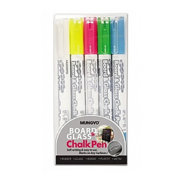 Набор меловых маркеров "Chalk Pen" (5 цв.)
