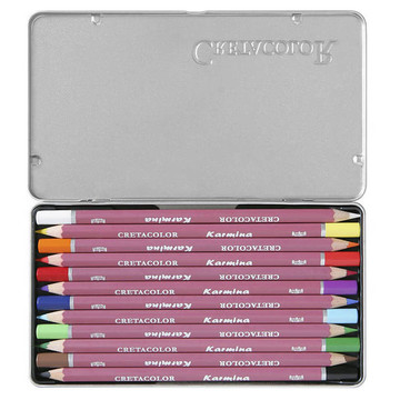 Профессиональные цветные карандаши «Karmina» 12 цветов