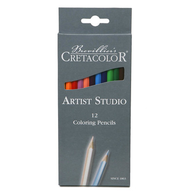 Набор цветных карандашей CretacoloR "Artist Studio Line" 12 цветов