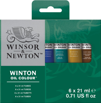 Набор масляных красок Winton от "Winsor&Newton, тубы 21 мл
