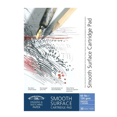 Альбом с гладкой поверхностью "Smooth surface", А2, А3, А4, А5, 130 гр/м2, 30 листов
