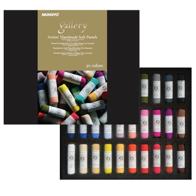 Сверхмягкая сухая пастель MUNGYO ручной работы 15, 30, 60 цветов